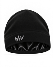Load image into Gallery viewer, Large MHV Satin Skull Cap - All black
